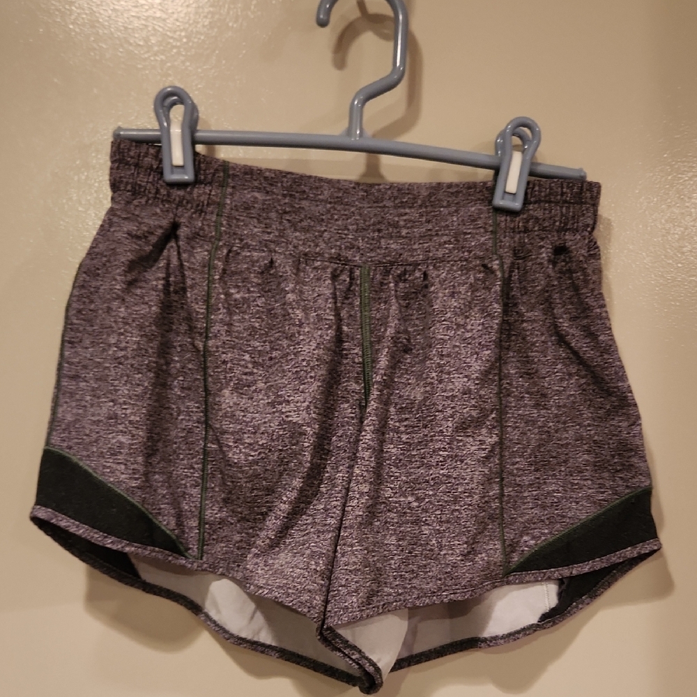 lululemon athletica Heathered Gray Athletic Shorts